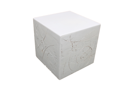 Dekosockel Cube Spachtel OC